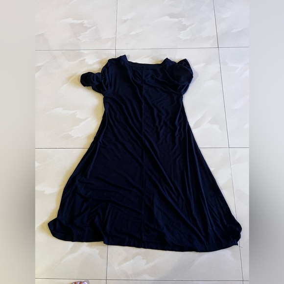 Anthropologie‎ Cupio Dress Women's XS black Casual Stretchy Pullover lightweight - Picture 6 of 16